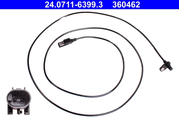 Sensor, wheel speed