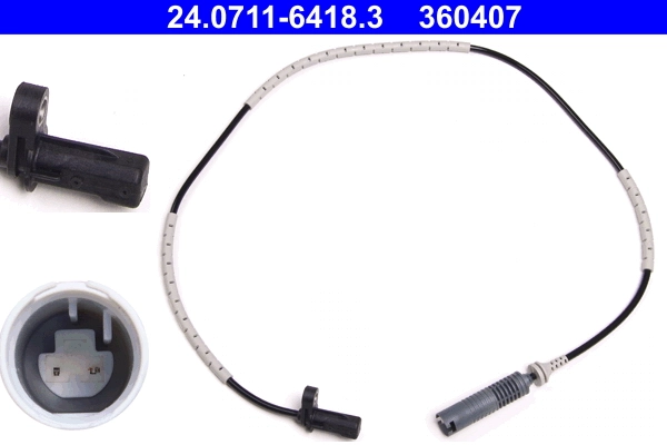 Sensor, wheel speed