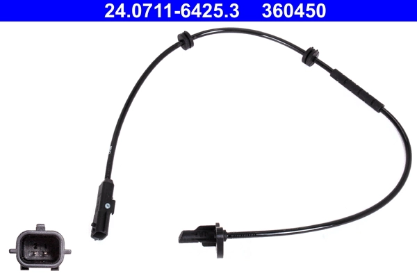 Sensor, wheel speed