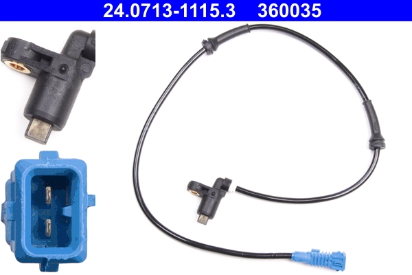Sensor, wheel speed