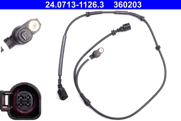 Sensor, wheel speed