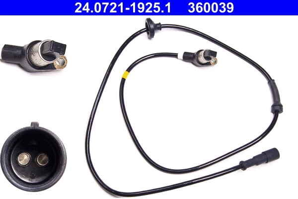 Sensor, wheel speed