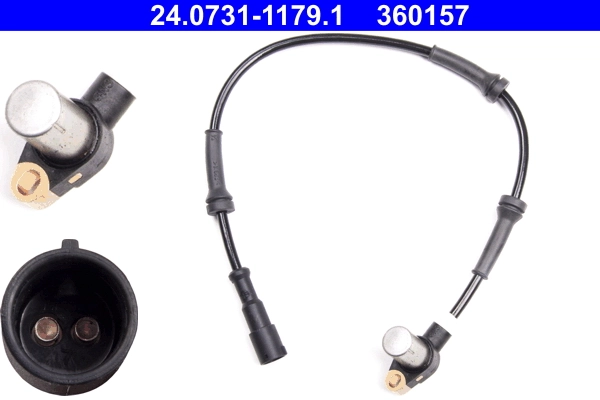 Sensor, wheel speed