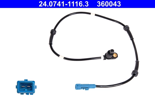 Sensor, wheel speed