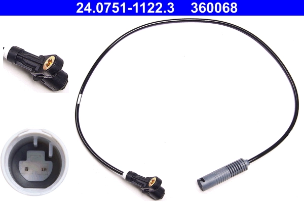 Sensor, wheel speed