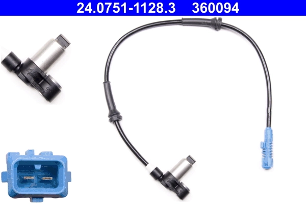 Sensor, wheel speed