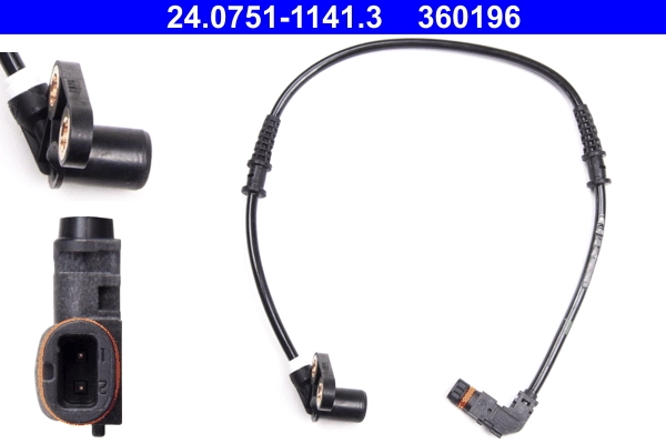 Sensor, wheel speed