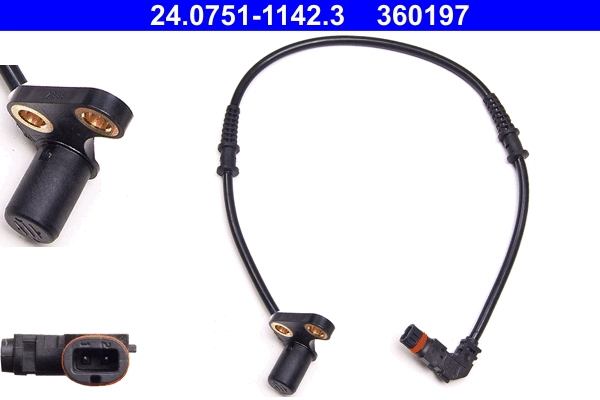 Sensor, wheel speed