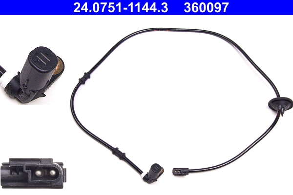 Sensor, wheel speed