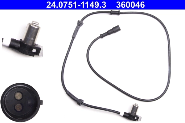 Sensor, wheel speed