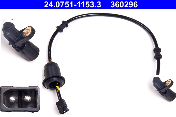 Sensor, wheel speed