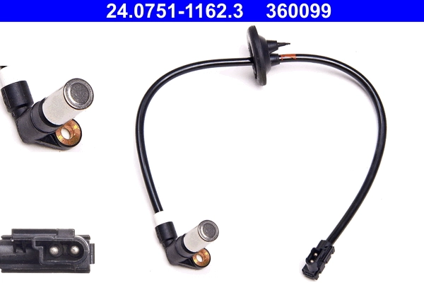 Sensor, wheel speed