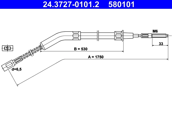 Cable Pull, parking brake
