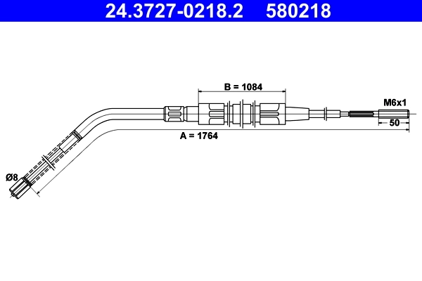 Cable Pull, parking brake