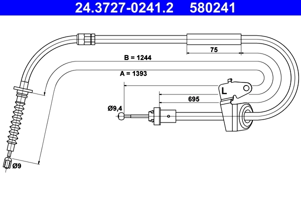 Cable Pull, parking brake