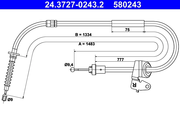 Cable Pull, parking brake