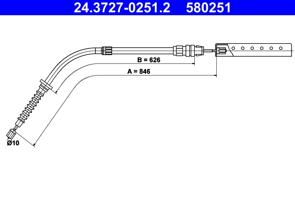 Cable Pull, parking brake