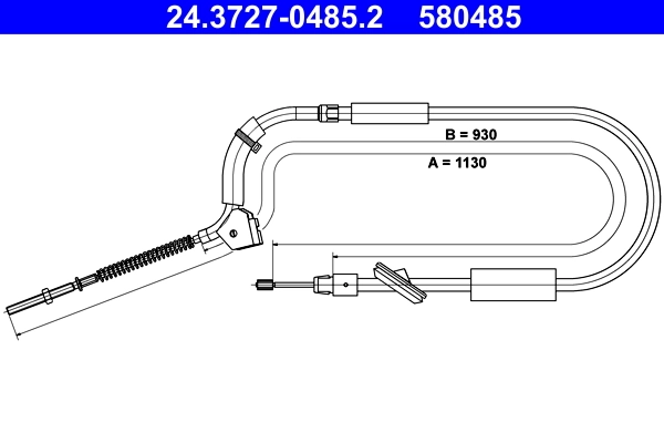 Cable Pull, parking brake