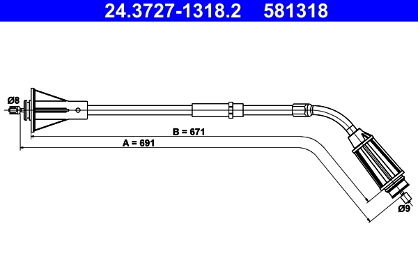 Cable Pull, parking brake