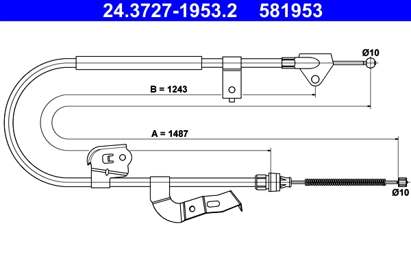 Cable Pull, parking brake