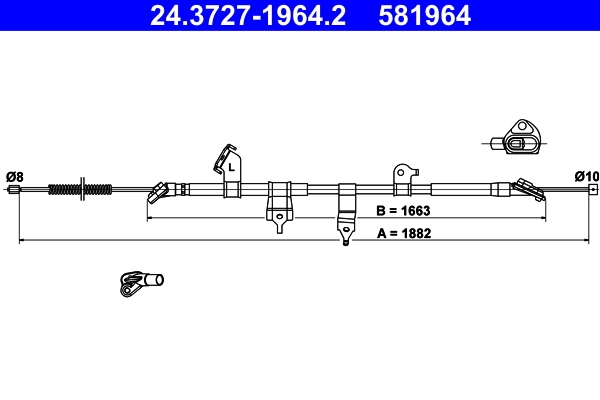 Cable Pull, parking brake