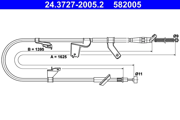 Cable Pull, parking brake