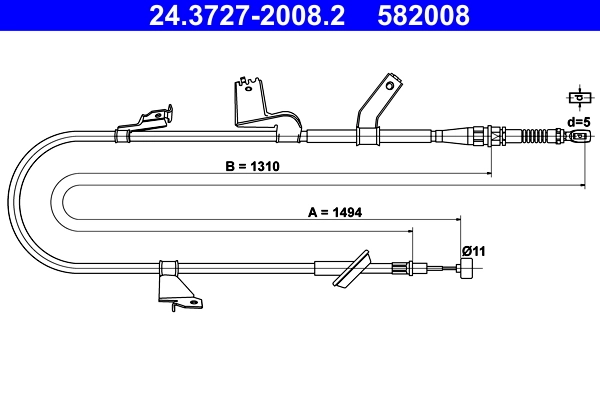 Cable Pull, parking brake