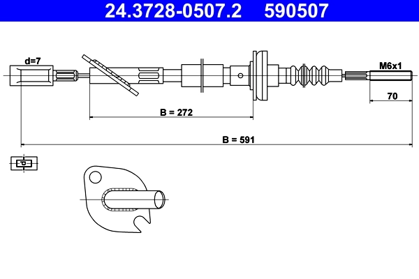 Cable Pull, clutch control