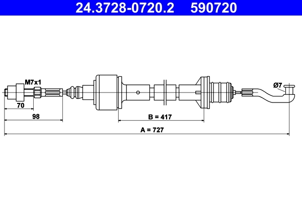 Cable Pull, clutch control