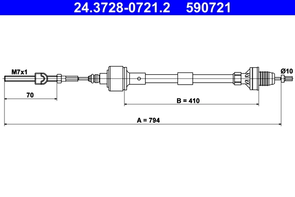Cable Pull, clutch control