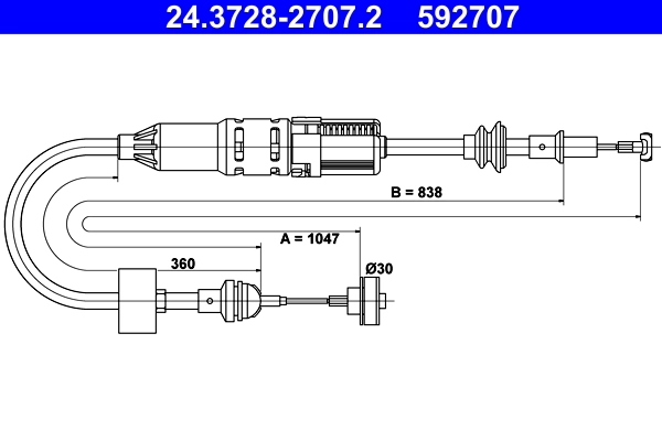 Cable Pull, clutch control