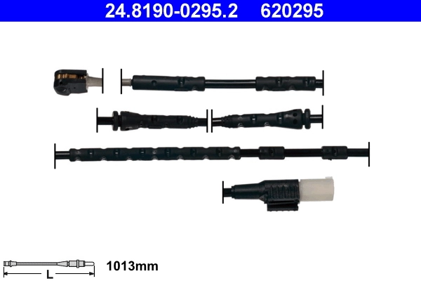 Warning Contact, brake pad wear
