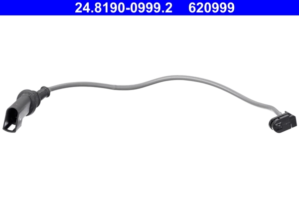 Warning Contact, brake pad wear