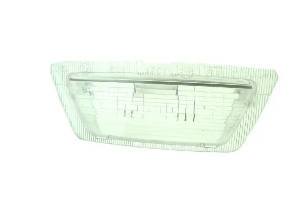 Lens, licence plate light