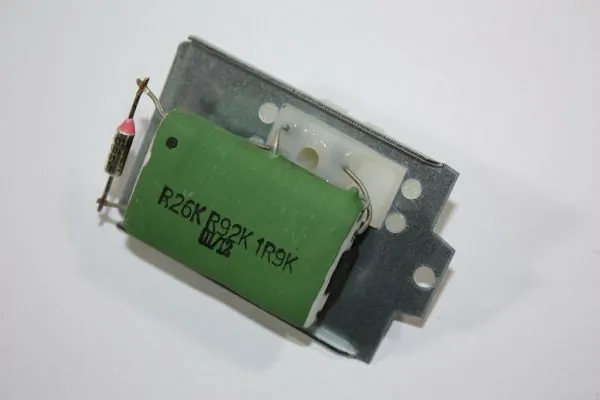 Resistor, interior blower