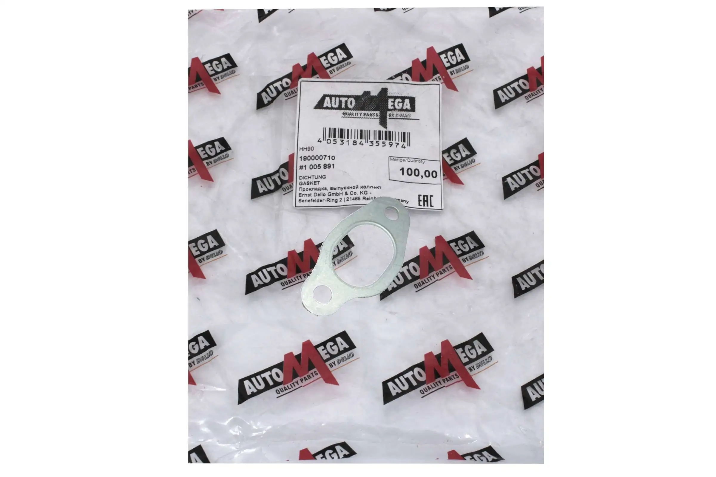 Gasket, exhaust manifold