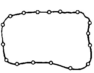 Gasket, oil sump