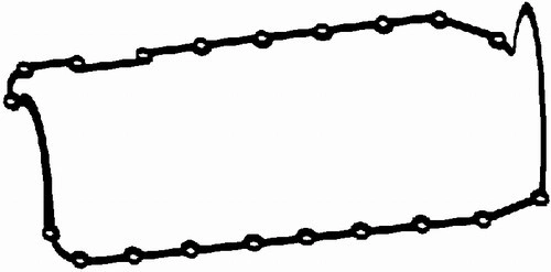 Gasket, oil sump