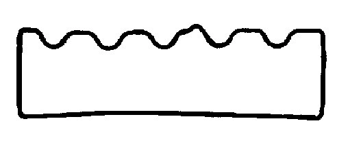 Gasket, cylinder head cover