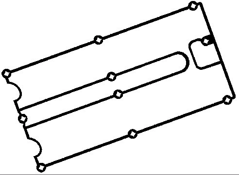 Gasket, cylinder head cover