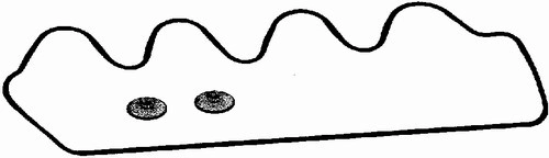 Gasket Set, cylinder head cover