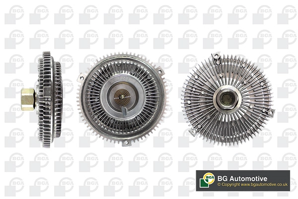 Clutch, radiator fan