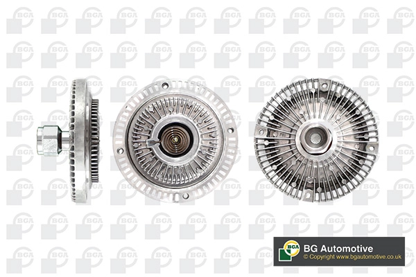 Clutch, radiator fan