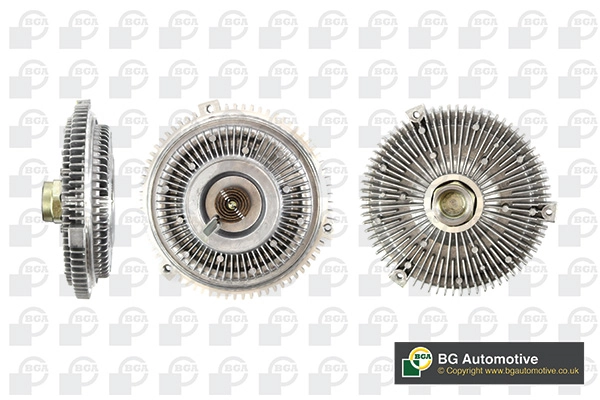 Clutch, radiator fan