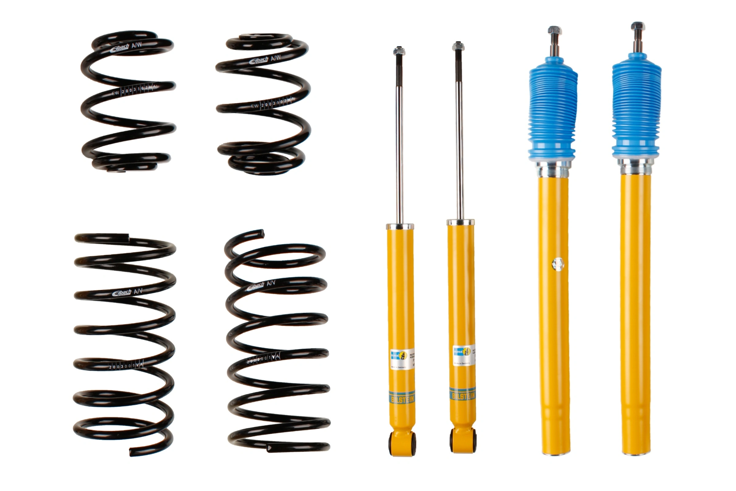 Suspension Kit, springs/shock absorbers