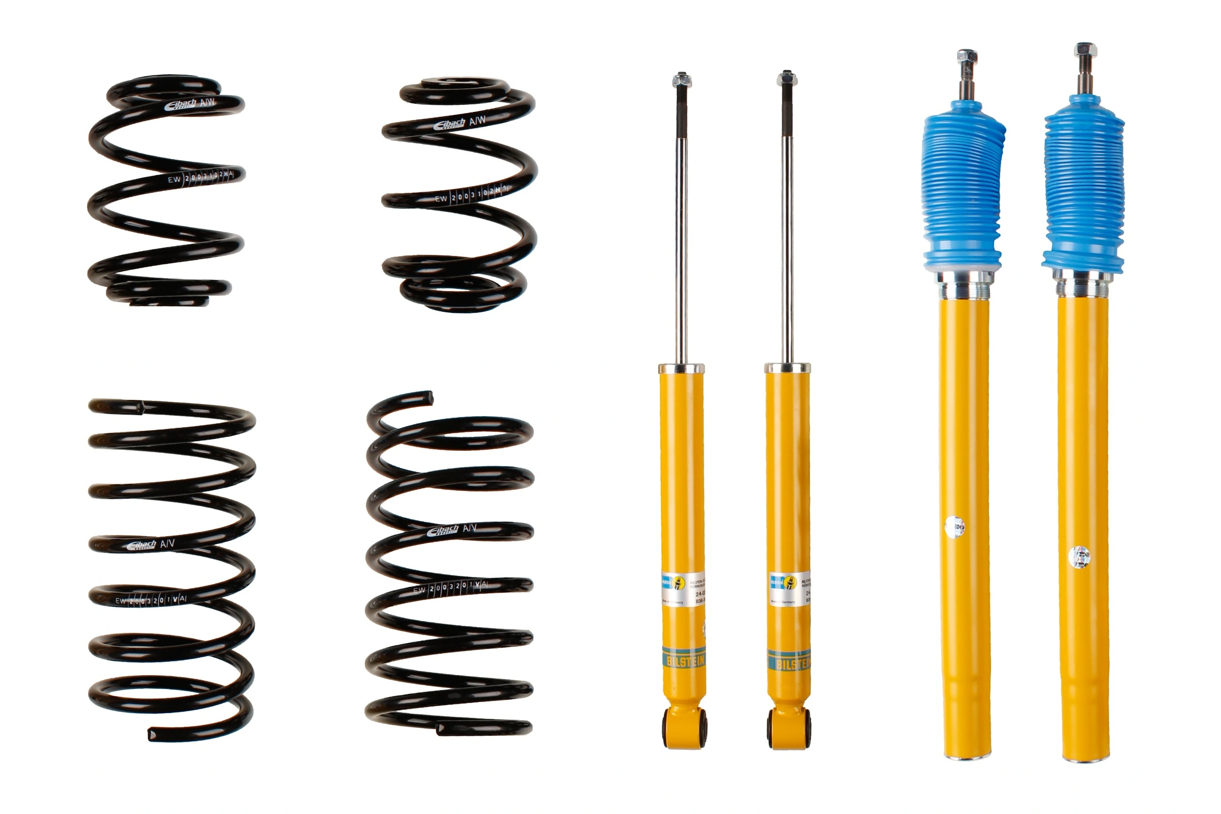 Suspension Kit, springs/shock absorbers
