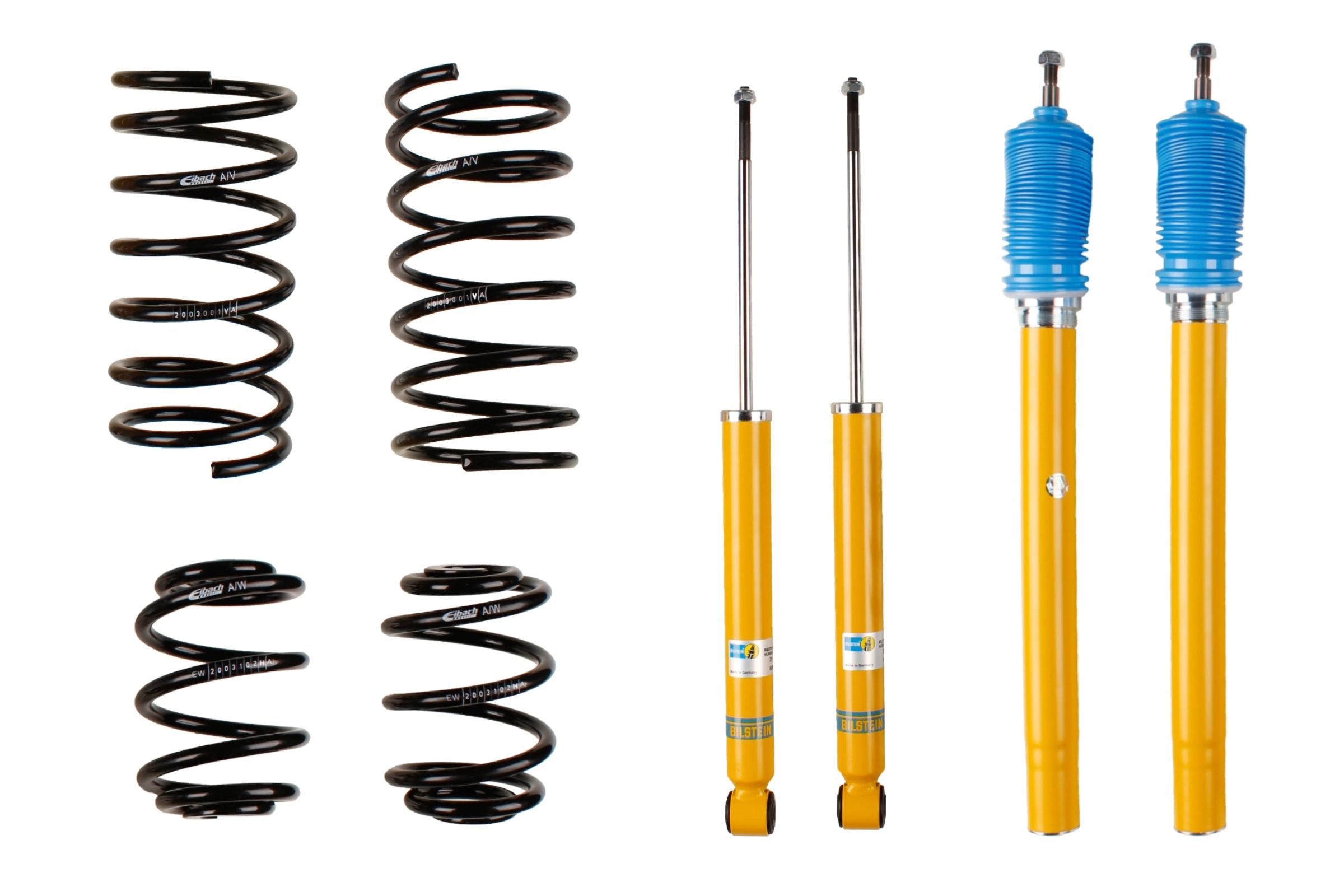 Suspension Kit, springs/shock absorbers