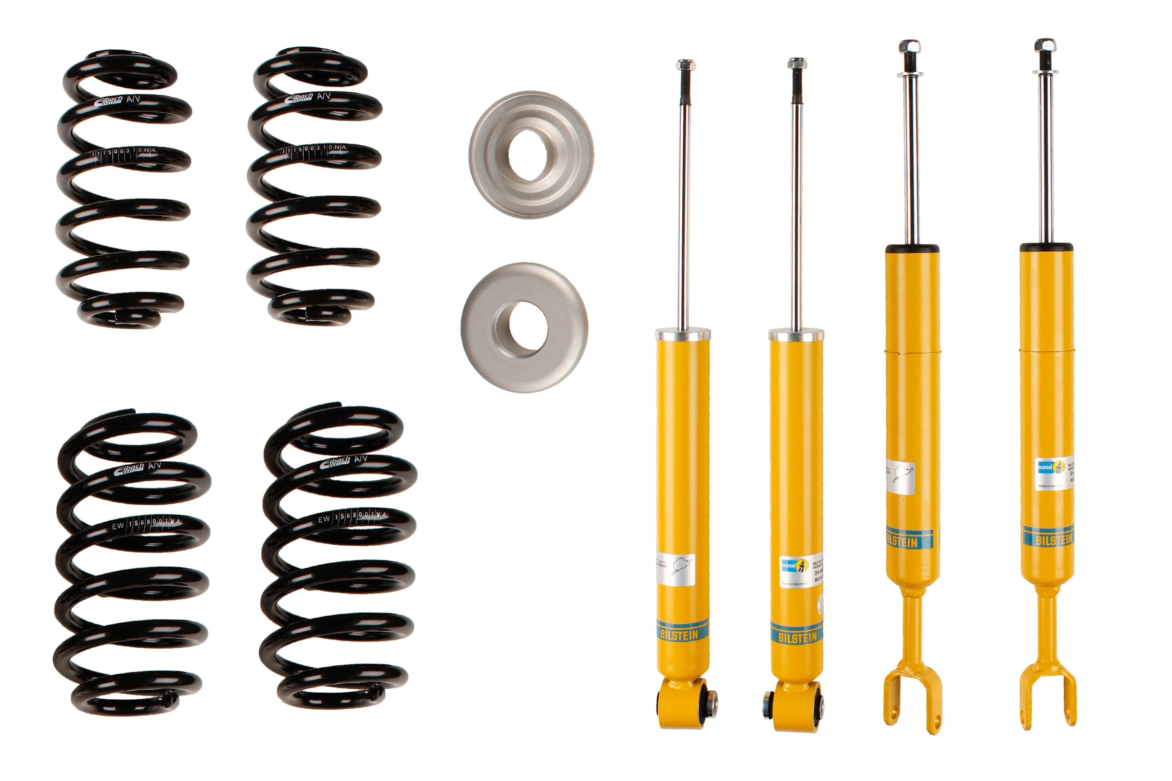 Suspension Kit, springs/shock absorbers