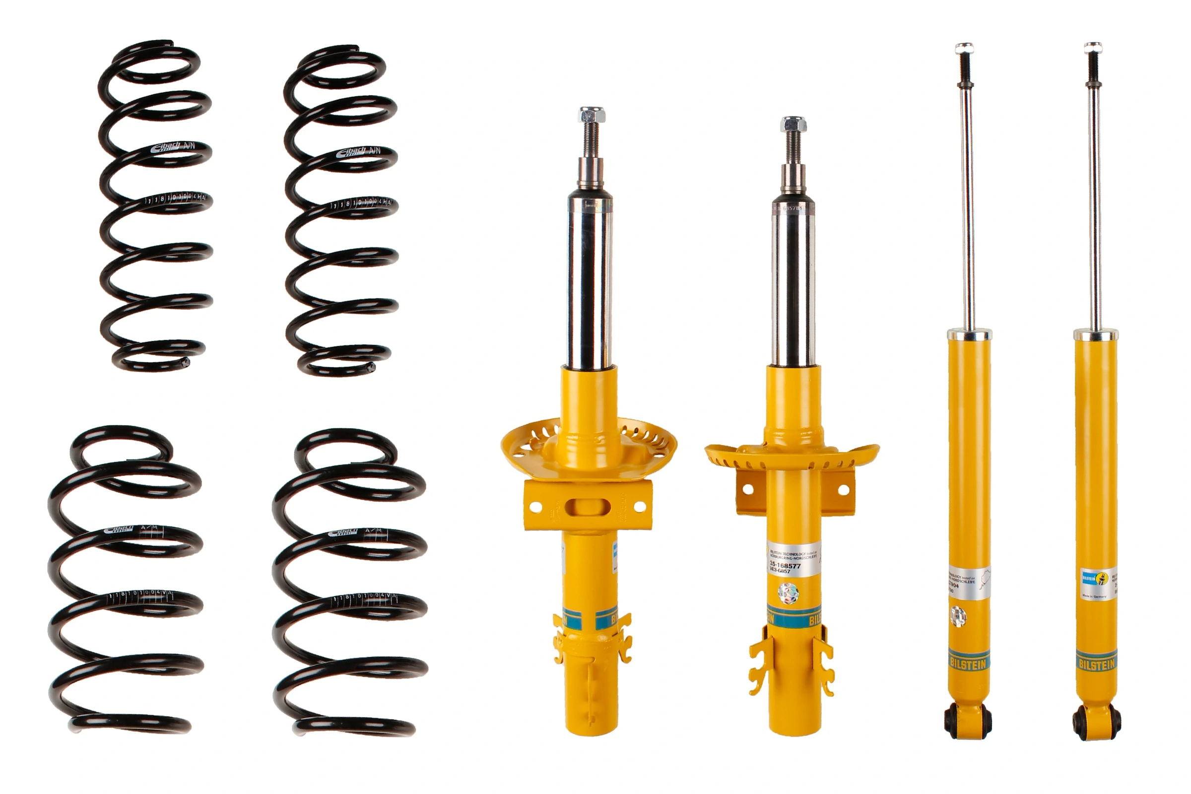 Suspension Kit, springs/shock absorbers