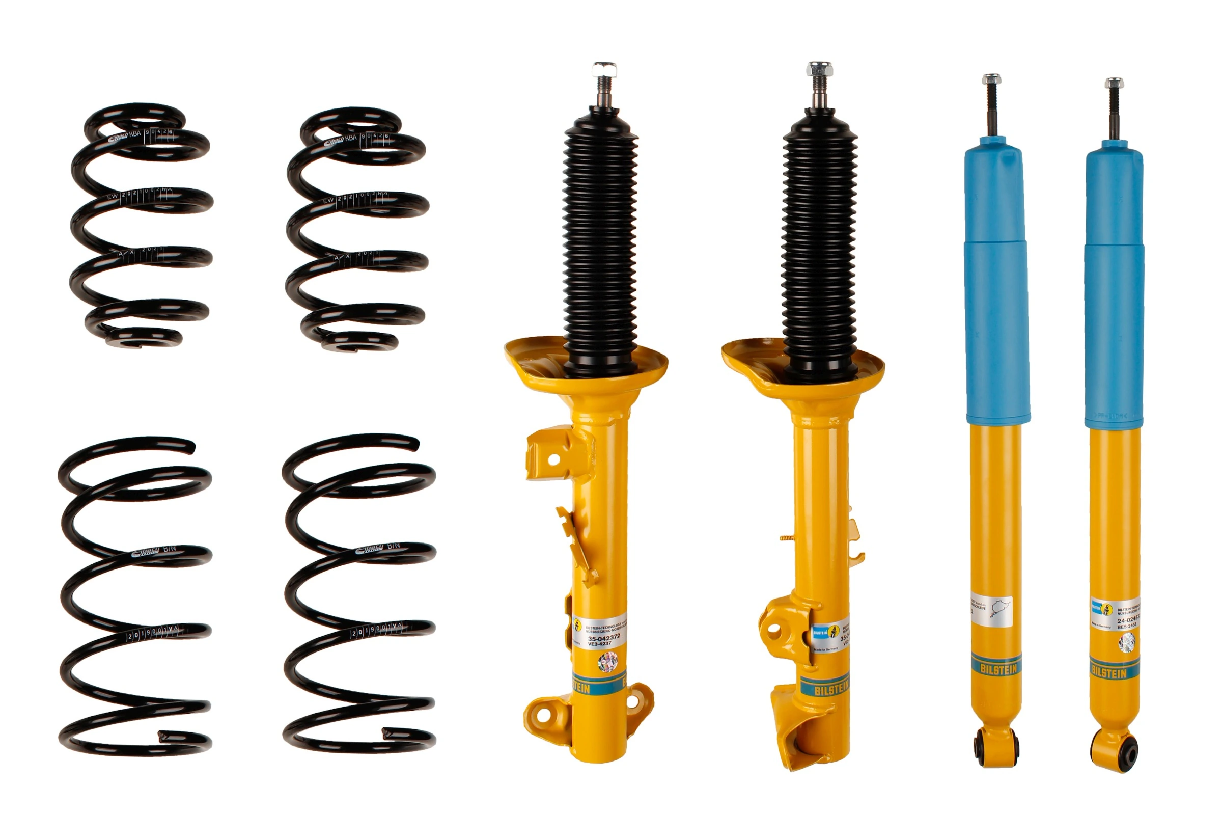 Suspension Kit, springs/shock absorbers